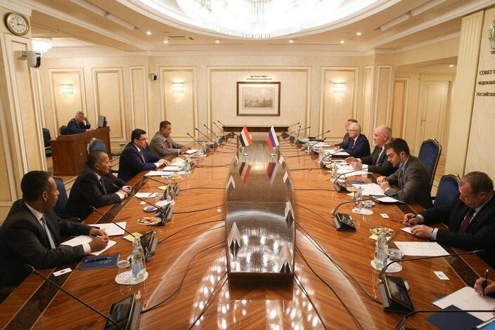 وزير الخارجية وشؤون المغتربين " بن مبارك " يناقش مع مجلس الاتحاد الروسي تطورات الأوضاع في اليمن