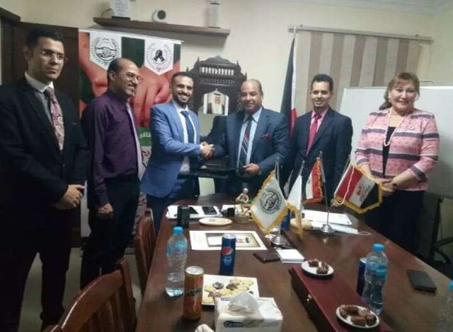 اتفاقية تعاون بين الملتقى اليمني بالقاهرة مع الاتحاد العربى للتضامن الاجتماعي التابع لمجلس الوحدة الاقتصادية العربية  - المقر الإقليمي .
