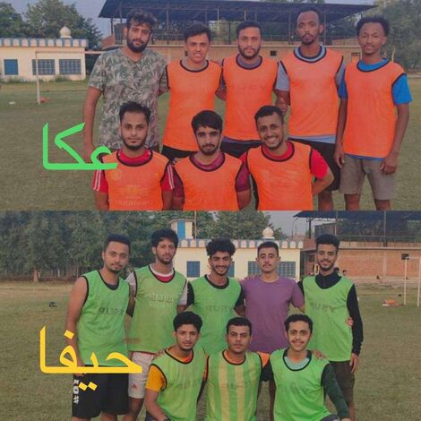 افتتاح بطولة سيف القدس لكرة القدم التي ينظمها اتحاد الطلاب اليمنيين في البنجاب بجمهورية الهند