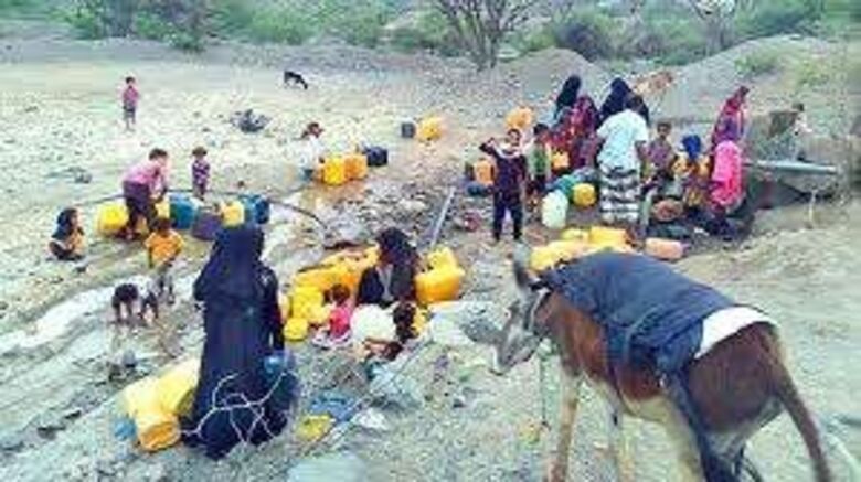 منطقة حبيل حنش بمسيمير لحج تعاني من أزمة مياه خانقة والأهالي يناشدون