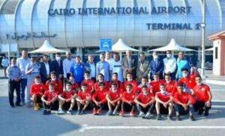 منتخبنا الوطني للشباب يصل مصر للمشاركة في بطولة كأس العرب
