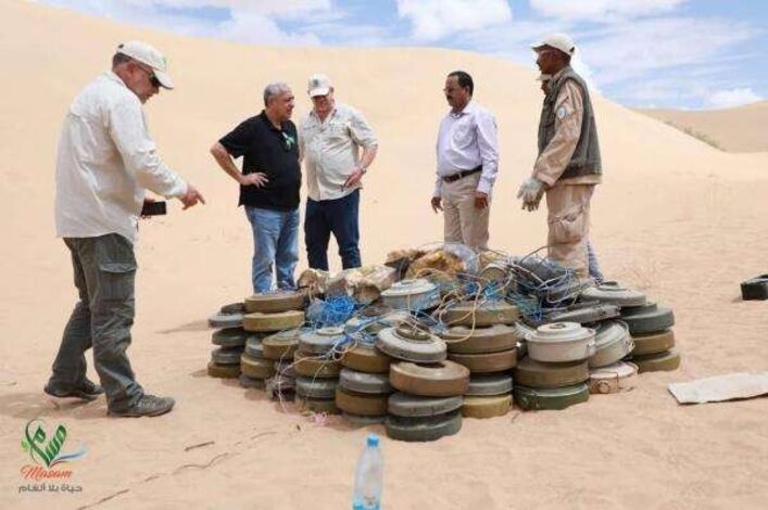 مسام: نزع 1863 لغماً حوثياً وذخائر غير منفجرة خلال الأسبوع الأول من يوليو الجاري