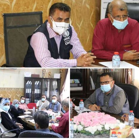 مكتب الصحة والسكان بساحل حضرموت يعقد لقاء موسع بالمنظمات الدولية ومنظمات المجتمع المدني  