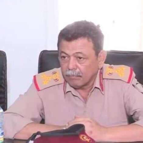 مدير مالية الجيش العميد عبدالله عبدربه ينعي وفاة اللواء حميد بكيلي