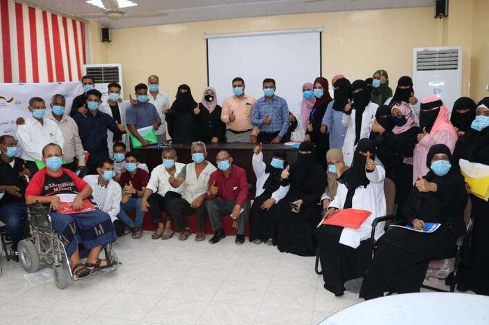 إختتام الدورات التدريبية للمرحلة الأولى  بمستشفى الصداقة في عدن