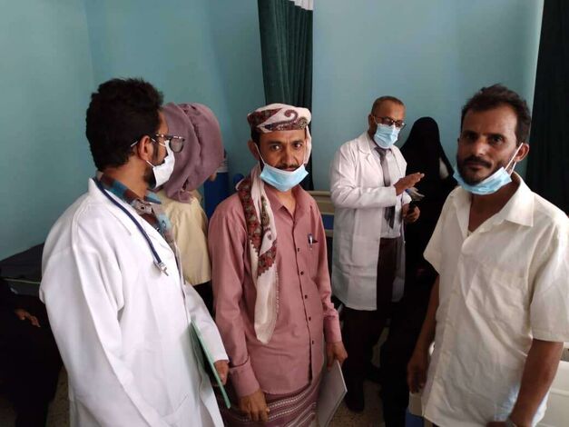 بدء فعاليات مخيم العيون الطبي المجاني الرابع بمستشفى المسيمير الريفي بلحج