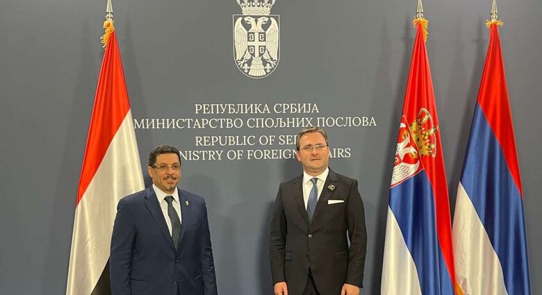 وزير الخارجية يبحث مع نظيره الصربي العلاقات الثنائية والقضايا ذات الإهتمام المشترك