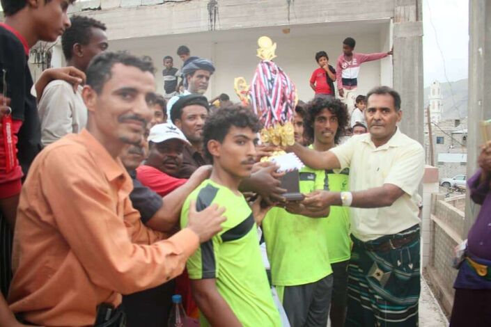 النصر زنجبار يحرز كأس الفقيد العيسائي لكرة القدم في باتيس بأبين