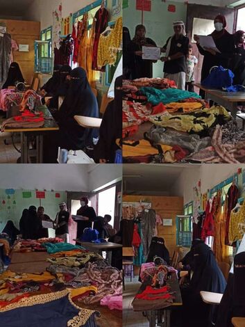 مؤسسة ارمان تختتم دورة خياطة بدار سعد