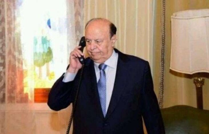 رئيس الجمهورية يجري اتصالاً هاتفياً بمحافظ محافظة شبوة