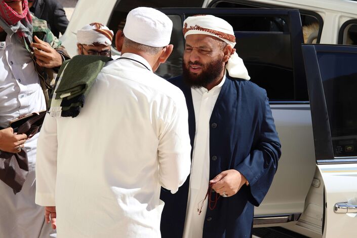 وزير الأوقاف والإرشاد الشيخ محمد عيضة شبيبة يزور جامعة الوسطية الشرعية