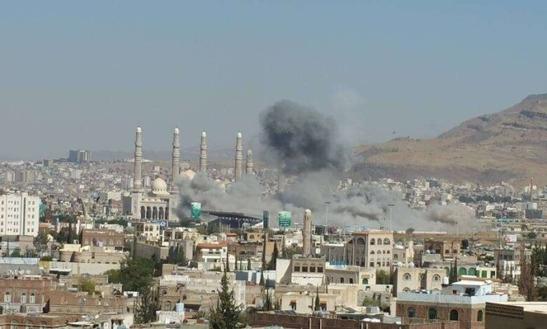 التحالف يعلن تدمير مخازن مسيّرات في صنعاء
