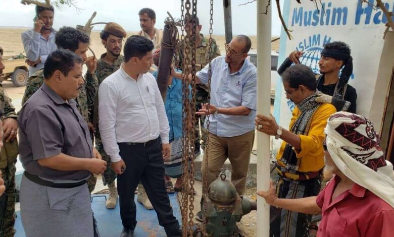 المدير باخبيره والعميد فاروق الكعلولي والمأمور الشوبجي يطلعان على أحوال قطاع المياه بعدد من مناطق البريقة