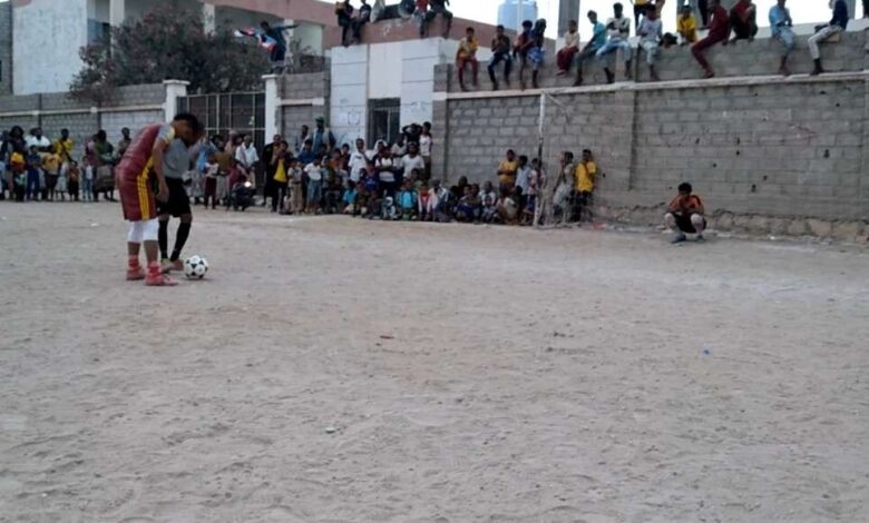 الاحرار يتغلب على النجم بدوري الفقيد الشروب بأبين