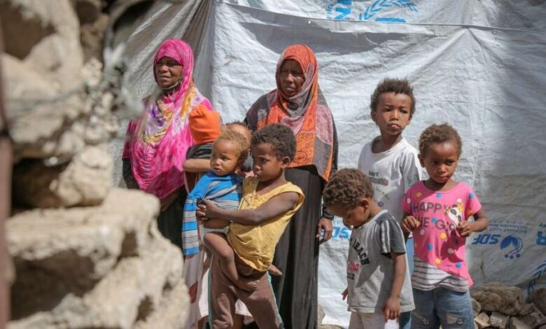 نزوح مايزيد عن 20 ألف شخص منذُ بداية 2022 في اليمن