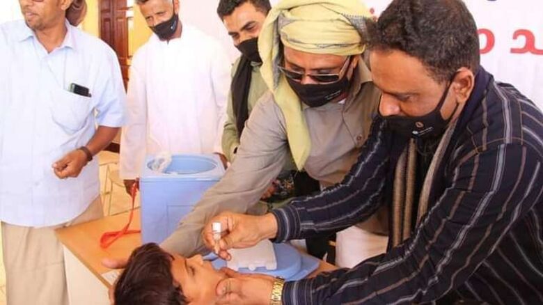 مكتب الصحة بسقطرى يدشن المرحلة الاولى من حملة التحصين ضد شلل الأطفال