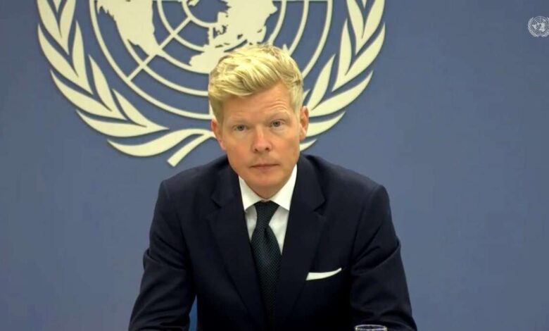 "نص" إحاطة المبعوث الخاص للأمين العام للأمم المتحدة إلى اليمن هانس غروندبرغ أمام مجلس الأمن