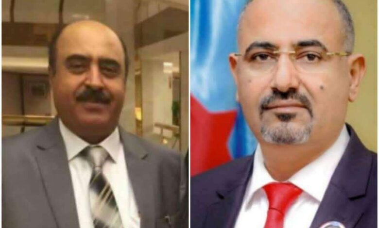  نائب رئيس مجلس القيادة الرئاسي يستقبل محافظ محافظة إب