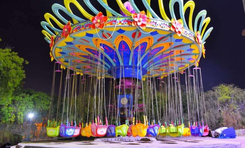 حديقة ملاهي دار سعد تستعد بمختلف الألعاب لإستقبال زوار العيد