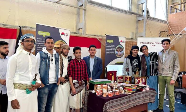 اقامة معارض ثقافية يمنية في موسكو احتفاءً بالذكرى الـ32 لتحقيق الوحدة اليمنية