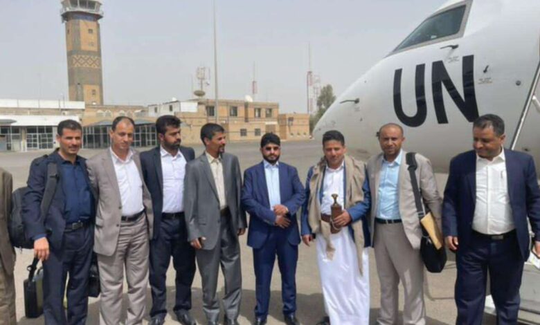 وفد جماعة الحوثي   يغادر الى الأردن لبدء مناقشة فتح المعابر