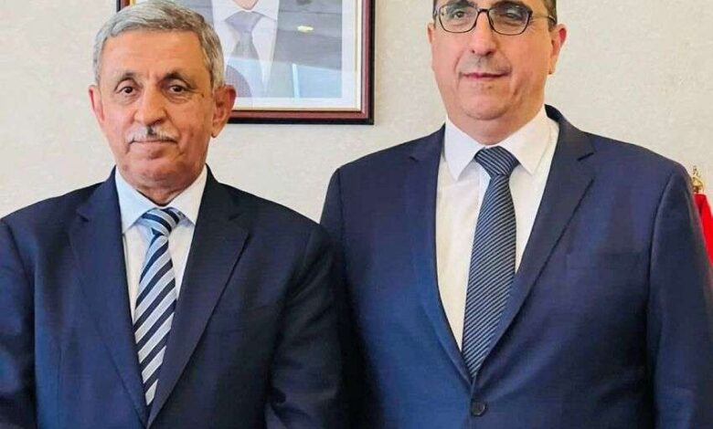 الدعيس يلتقي وزير الشؤون الاجتماعية اللبناني