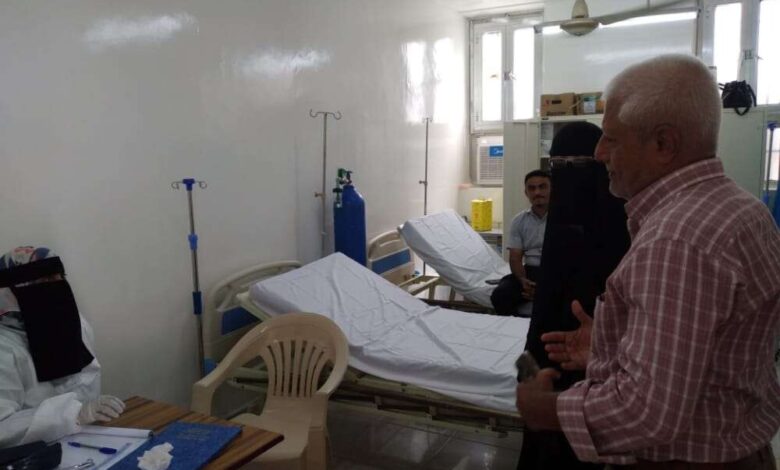 صالح والصاعدي يتفقدان المرافق الصحية في مديرية الشيخ عثمان