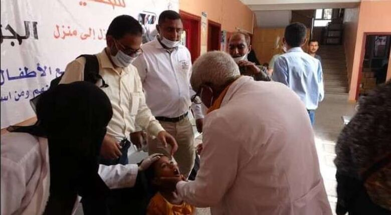 تدشين الجولة الثالثة من لقاح شلل الأطفال في الحديدة