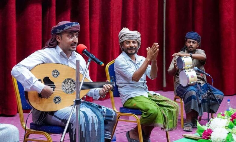 حفل فني بشبوة بمناسبة يوم الأغنية اليمني