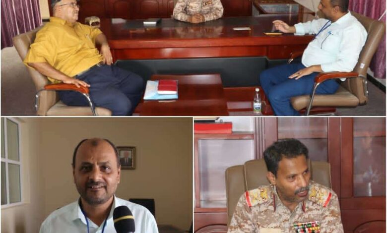 لمناقشة تدخلات مركز سلمان.. محافظ أبين يلتقي المدير التنفيذي لشبكة " النماء " اليمنية للمنظمات الأهلية (YDN)