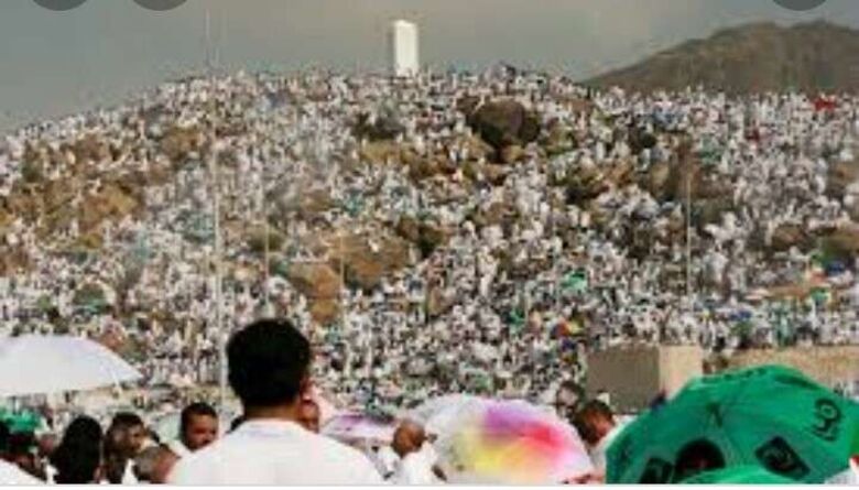 ضيوف الرحمن في عرفات .