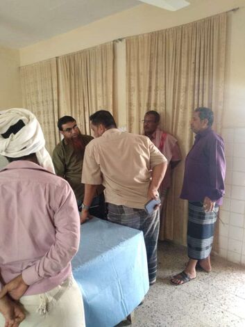 مدير عام مكتب الصحة بمحافظة أبين يزور مستشفيات مديريات المنطقة الوسطى