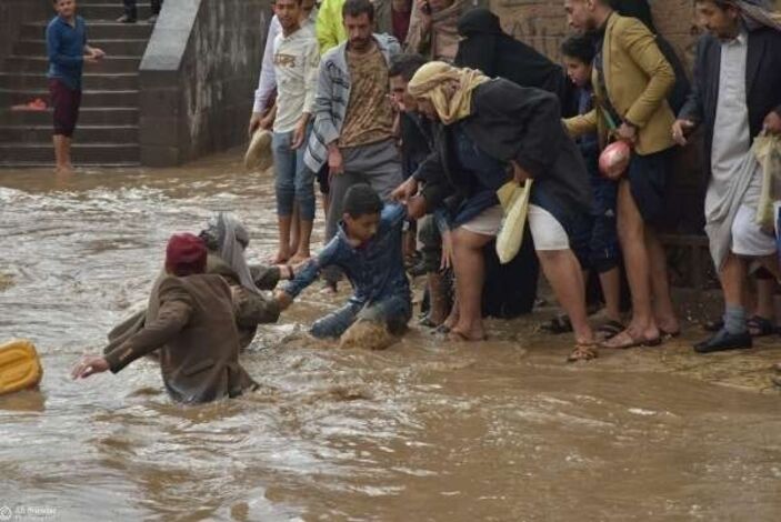 منظمة دولية : وفاة 77 شخصا جراء أمطار وفيضانات في اليمن
