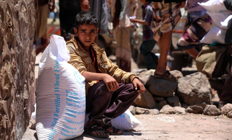 الأمم المتحدة: نواجه انخفاض غير مسبوق في تمويل المساعدات الانسانية لليمن
