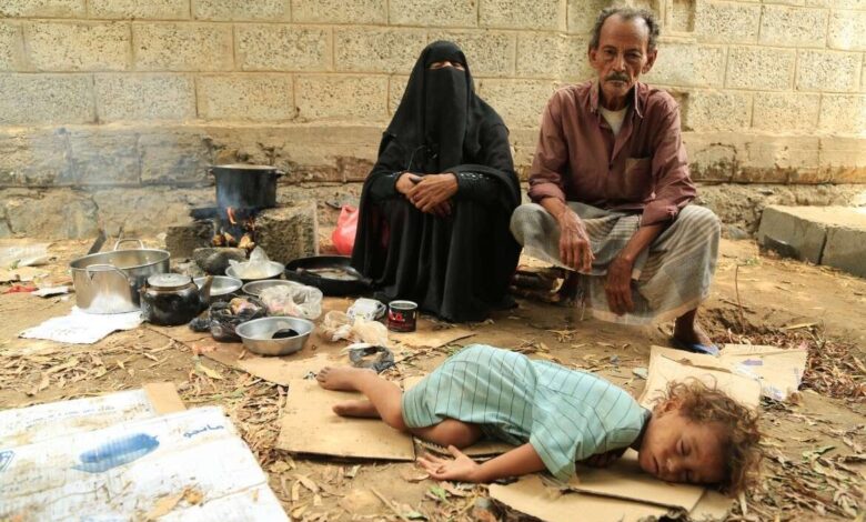 مفوضية اللاجئين: أكثر من 2 مليون شخص من النازحين باليمن لا يملكون مصدر دخل