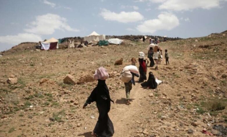 الأمم المتحدة: نزوح 50 ألف يمني منذ بداية العام الجاري