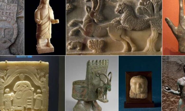 من بينها وثن مجسم عمره قرابة 5000 عام.. بعد 17 يوم آثار اليمن توشك على تزيين متاحف لندن