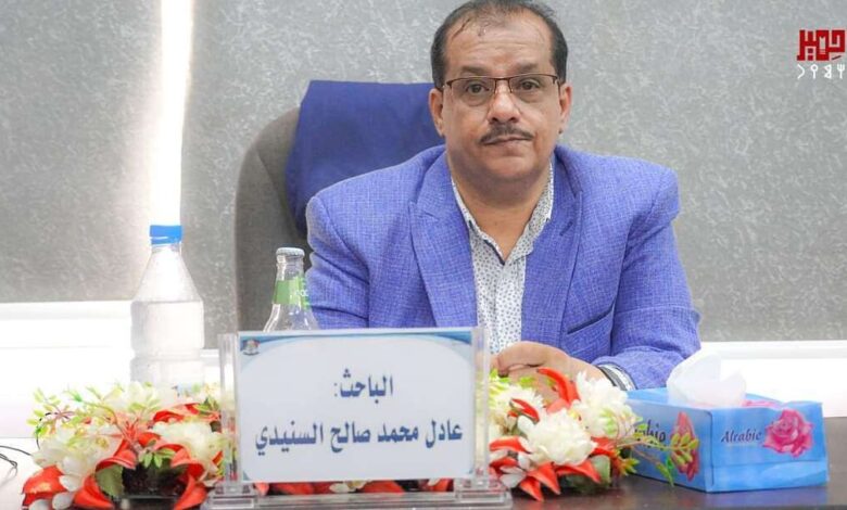 السُنيدي يدعم مشروع طريق بأتيس رصُد معربان لبعوس ب(20) مليون ريال يمني