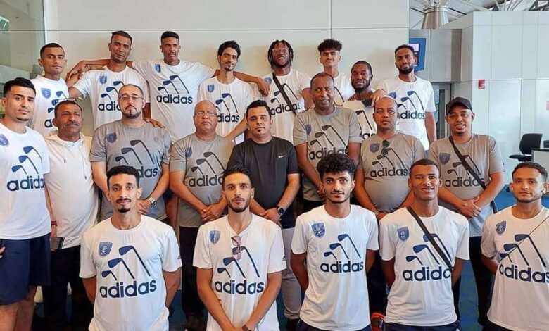 بعثة نادي الميناء لكرة السلة تصل الكويت للمشاركة في البطولة العربية