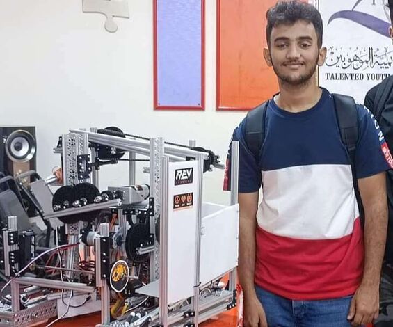 ممثل مدارس النورس الأهلية الحاصل على المركز الثالث عربيا يستعد للمشاركة في بطولة العالم للروبوت والذكاء الاصطناعي