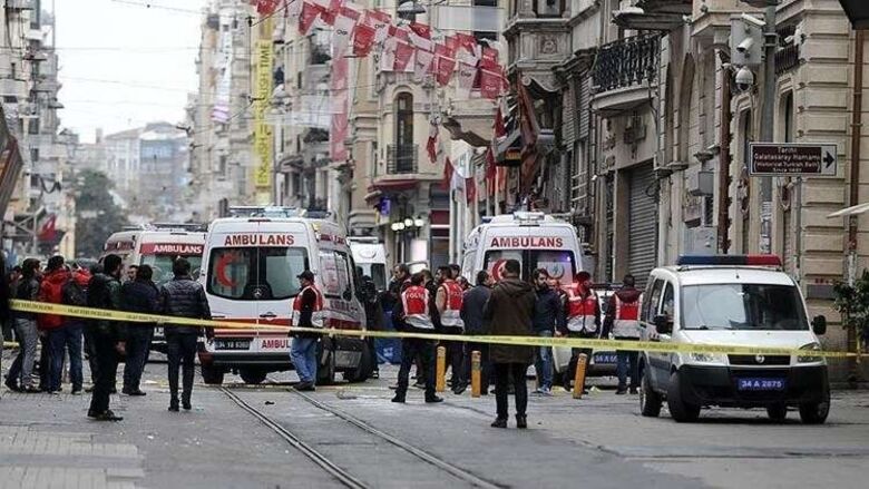 قتلى وجرحى في انفجار بميدان تقسيم وسط إسطنبول التركية