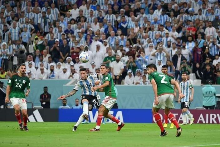 الأرجنتين تفوز على المكسيك بهدفين دون رد