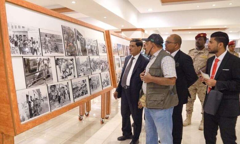 البحسني يوجه بإقامة معرض صور خاص بتدخلات دولة الإمارات العربية المتحدة تزامنًا مع احتفالها باليوم الوطني