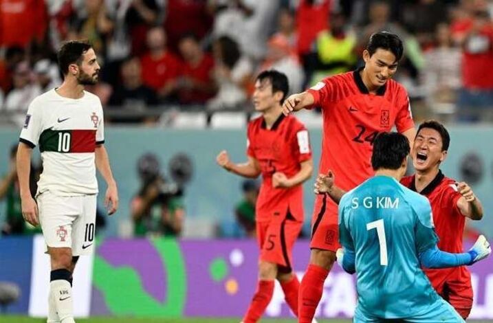 تأهل منتخبي البرتغال وكوريا الجنوبية الى الدور الـ ١٦ لمونديال قطر