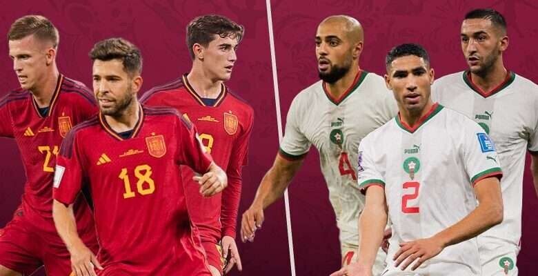 قبل مباراة المغرب وإسبانيا.. تعرّف على تاريخ المواجهات بين المنتخبين