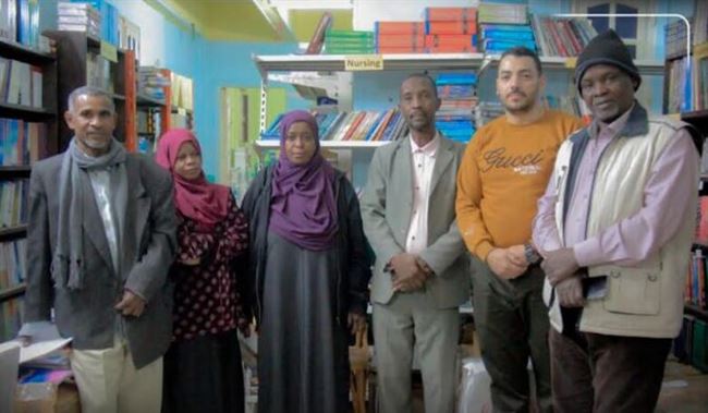 وفد جامعة القرآن الكريم والعلوم الإسلامية في زيارة لمكتب الشركة المصرية لتوزيع الكتب