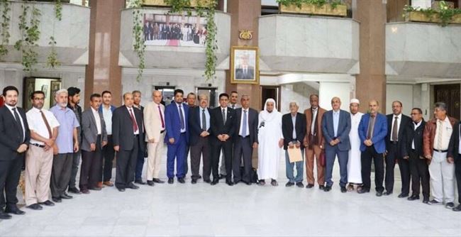 السفير مارم يستقبل رؤساء الجامعات اليمنية المشاركة في معرض القاهرة الدولي للكتاب