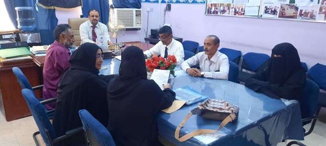 مدير التربية بالشيخ عثمان يجتمع باللجنة المكلفة بتنظيم المعرض العلمي لمدارس المديرية