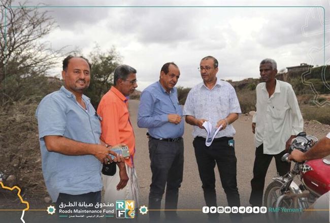 صندوق صيانة الطرق يُسلّم الجهات المنفذة مشروع عقبة خلق حالمين في لحج