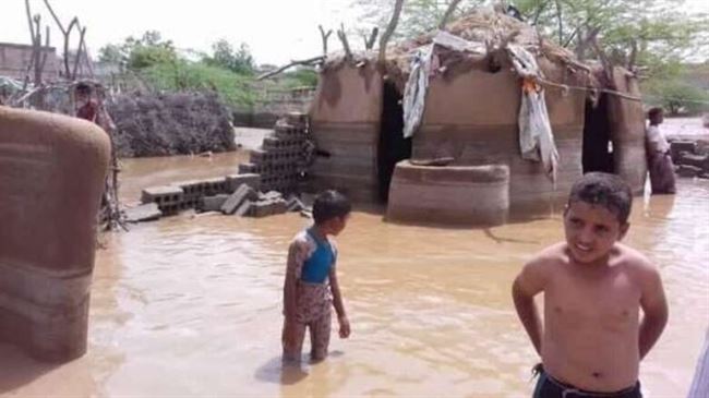الأمم المتحدة: تضرر أكثر من 16 ألف أسرة يمنية جراء السيول